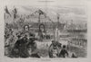 Marquis of Lorne & Princess Louise landing at Halifax, Nova Scotia. Canada 1878