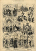 Marquis of Lorne & Princess Louise in Canada. Halifax to Montreal journey 1878
