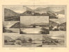 Highland Railway views. Callander Oban Glen Ogle Brander Dalmally Cruachan 1880