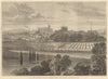 The Royal Agricultural Society at Carlisle: view of the show-yard. Cumbria 1880