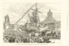 Jubilee Festival Belgian Independence Brussels: Guilds procession. Belgium 1880