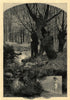 The months: September. Landscapes. Fine arts 1880 old antique print picture