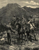 Prince of Wales (Edward VII): Deer-drive in Mar Forest. Scottish Highlands 1880