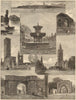 St Andrews. Whyte-Melville Fountain Spindle Rock Blackfriars Regulus Pends 1880