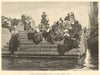Boulogne fishermen's wives waiting for their husbands' boats. Fishermen 1880