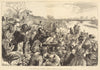 The Oxford & Cambridge boat-race: people who always see the race. Rowing 1881