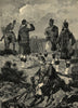 2nd Perthshire Highlanders. Inverness Highlanders officers. Scotland 1881