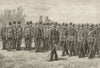 The Royal visit to Edinburgh: Scottish Engineer Volunteers. Scotland 1881