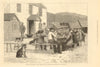 Scottish volunteers: After dinner at a sheep farm, Spital of Glenshee 1881