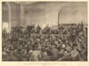 Guiteau on trial for murdering President Garfield Courtroom Washington DC 1881