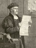 The Man of Law. From the Royal Academy Exhibition 1881 old antique print