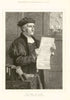 The Man of Law. From the Royal Academy Exhibition 1881 old antique print
