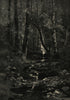 A place for a Picnic. Landscapes. Fine arts 1881 old antique print picture
