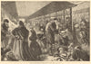The old clothes exchange, Phil's-buildings, Houndsditch. London. Markets 1882
