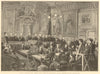 Attempt to shoot Queen Victoria: Roderick Maclean in court, Windsor 1882 print