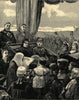 Queen Victoria receiving the Corporation's address. Epping Forest, Essex 1882