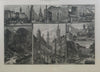 Bradford views Saltaire Institute Titus Salt St George's Hall Market Street 1882