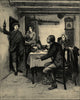 The first foot: A Scottish custom on New-Year's Eve. Society. Scotland 1882