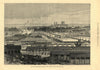 The Royal Agricultural Society at York: view of the show-yard. Yorkshire 1883