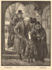 Christmas morning: three generations going to church, by A. Hunt. Family 1883