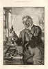The bird stuffer. Portraits 1884 old antique vintage print picture