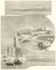 Spain Earthquake: Estipona Malaga Cordoba Andalusia 1885 old antique print