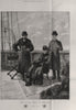 The royal visit to Ireland. Royalty 1885 old antique vintage print picture