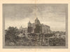 Hatfield House, Hertfordshire. Seat of the Marquis of Salisbury 1885 old print