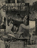 Hunting the badger at Stanford Hall, Warwickshire. Leicestershire 1885 print