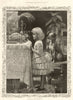 Except on business. Children. Dogs 1885 old antique vintage print picture
