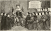 Henry VIII presenting a charter to the College of Surgeons. London. Medical 1886