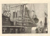 Malays manning the yards of the P & O steam-ship 