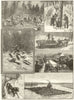 Lumbering Canada Felling Timber Lumberjack Timber Ottawa raft St Lawrence 1886