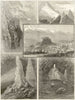 Salzburg. Geiereck Upper Austria Kolowratshöhle Kolowratshöhel Untersberg 1887