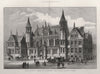 The new Birmingham law courts. Foundation-stone laid by Queen Victoria 1887