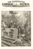Queen Victoria laying the foundation stone of the new Birmingham Law Courts 1887