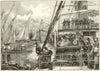 Prince of Wales (Edward VII) starting the Jubilee Yacht-Race. Royalty 1887