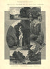 Wilton House: Front. River. Shakespeare House. Wiltshire. Historic Houses 1887