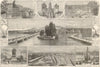 Views of Geneva, the Rhone, & the Alps of Savoie. Switzerland 1887 old print
