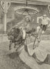 Horse & Bicycle contest at the Agricultural Hall. Islington 1887 old print