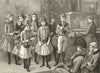 The toy symphony. Children. Music 1888 old antique vintage print picture