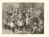 The toy symphony. Children. Music 1888 old antique vintage print picture