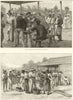 Panama Canal construction. Paying labourers, Tabemilla. Disputing wages 1888