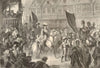 The Glorious Revolution of 1688: William III. Entering Exeter. Devon 1888