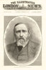 The new President of The United States, General Harrison. USA. Politics 1888