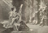 La Mandolinata. Musical instruments 1888 old antique vintage print picture