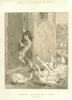 Discretion is the better part of valour. Children. Geese 1888 old print