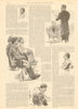 Entertainment to Dock Labourers. Winter Sketches in Nova Scotia. Canada 1889