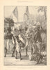 Emin Pasha Relief Expedition. Stanley leaving Yambuya camp Barttelot. Congo 1890