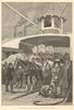 America revisited by our special artist: Fulton Ferry, New York. Boats 1890